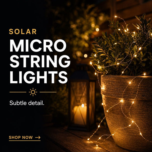 Solar Micro String Lights