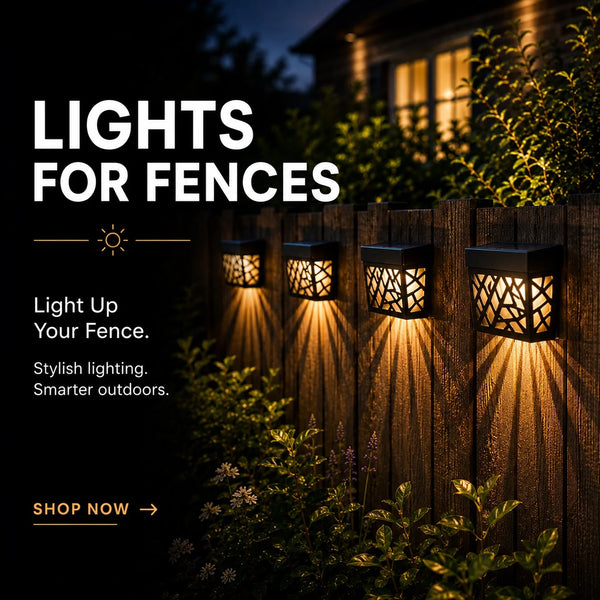 Solar Lights for Fences
