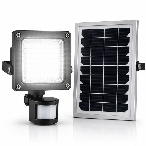 Super LED Solar Security Light with Remote Solar Panel